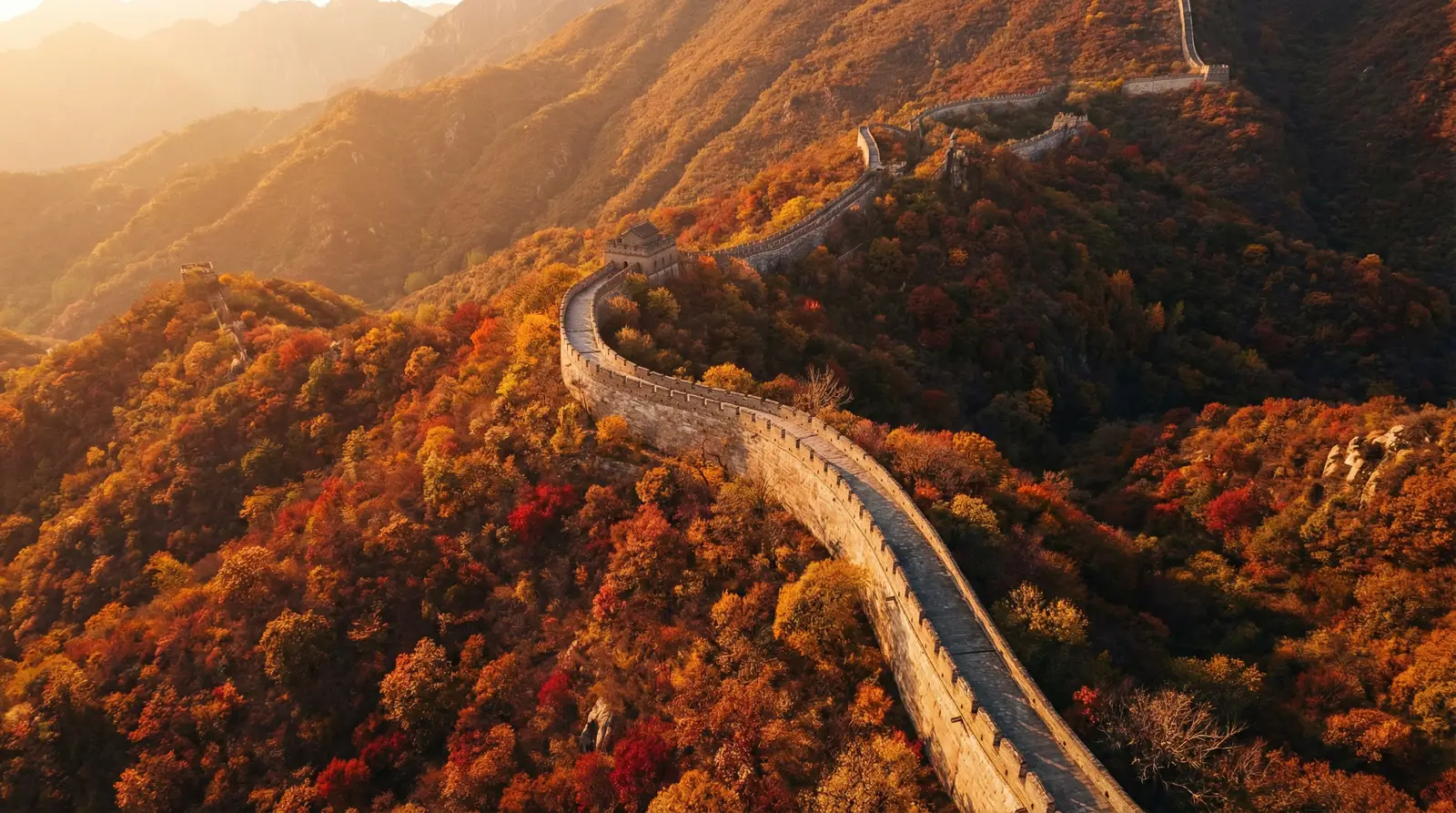 德云斗笑社第二季在线观看 秋日长城航拍全景